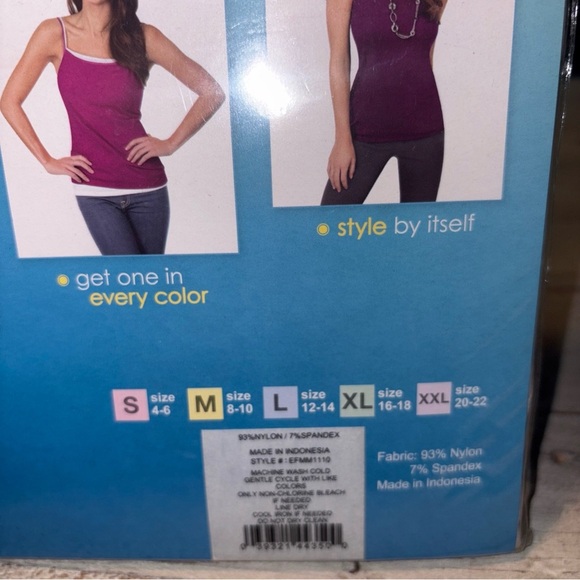 Ellen Tracey 2 Satin Trim Camis Women’s Sz XXL 20-22 Ultra Soft Natural Slimming - Picture 8 of 12